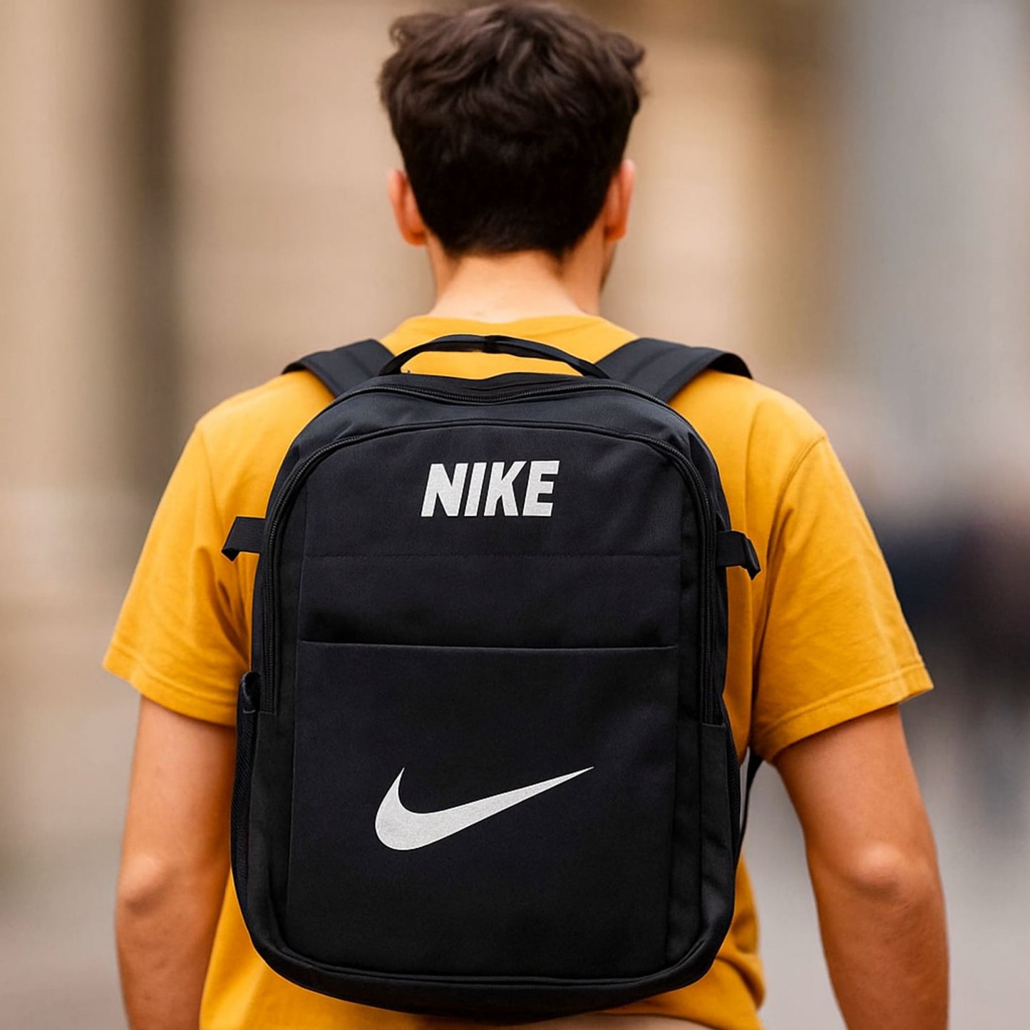 school/College/Laptop bag korean style export quality school backpack with name print option