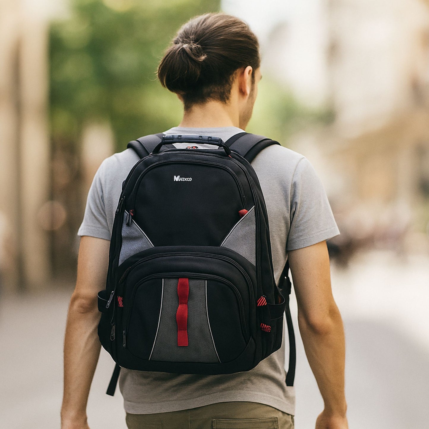 school bag korean style kawaii school backpack with USB Strip