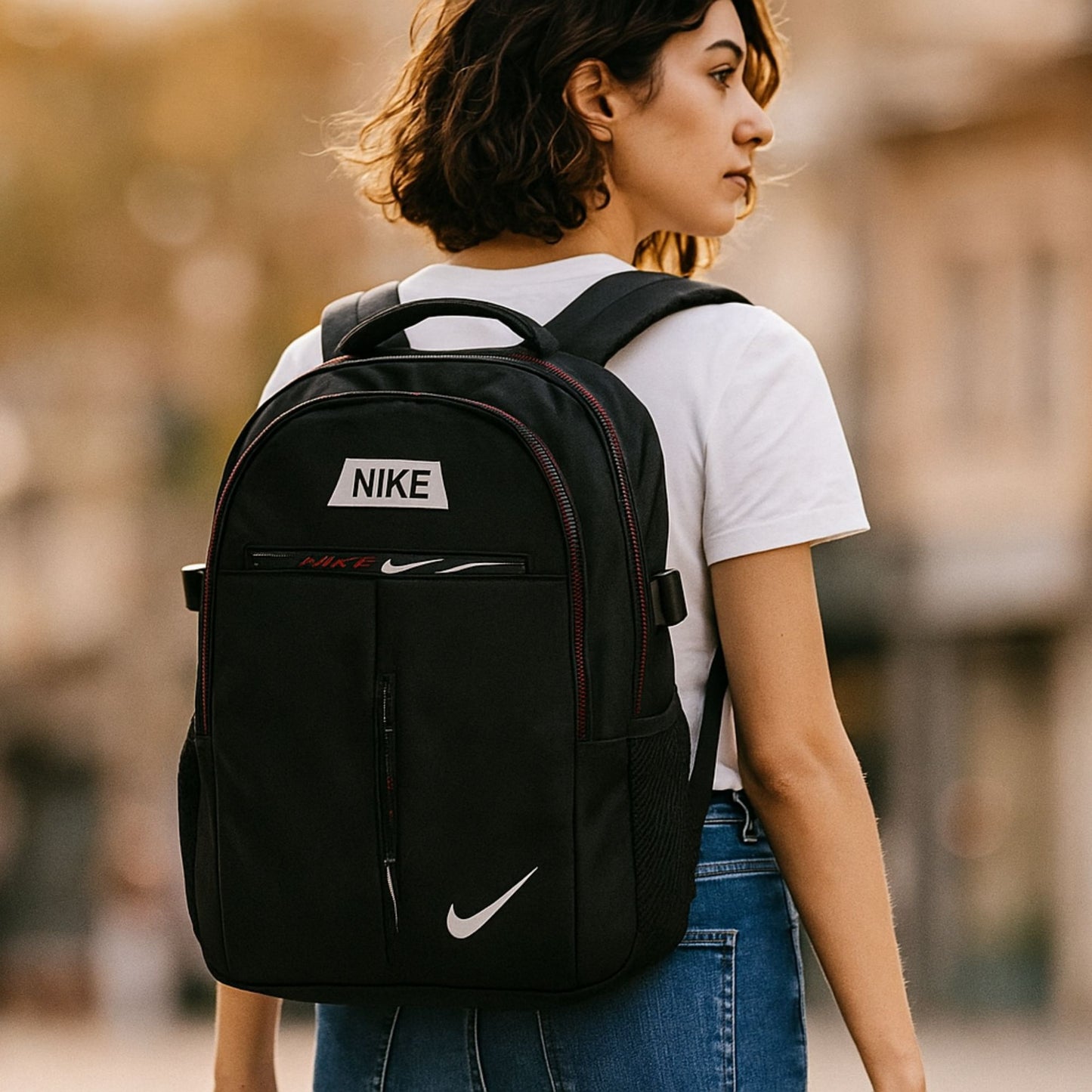 school/College/Laptop bag korean style Export Quality