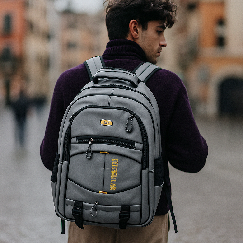 school/College/Laptop bag korean style Export Quality backpack with Name print Option