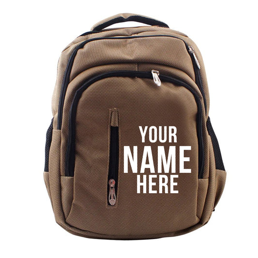 Customized Cute school/College/Laptop bag Korean style Imported backpack with School Name print Option
