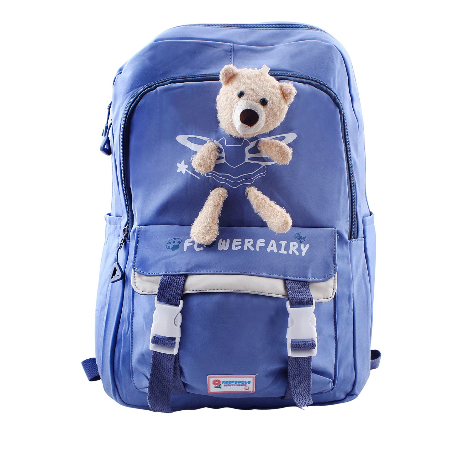 Grey Color school bag korean style kawaii school backpack